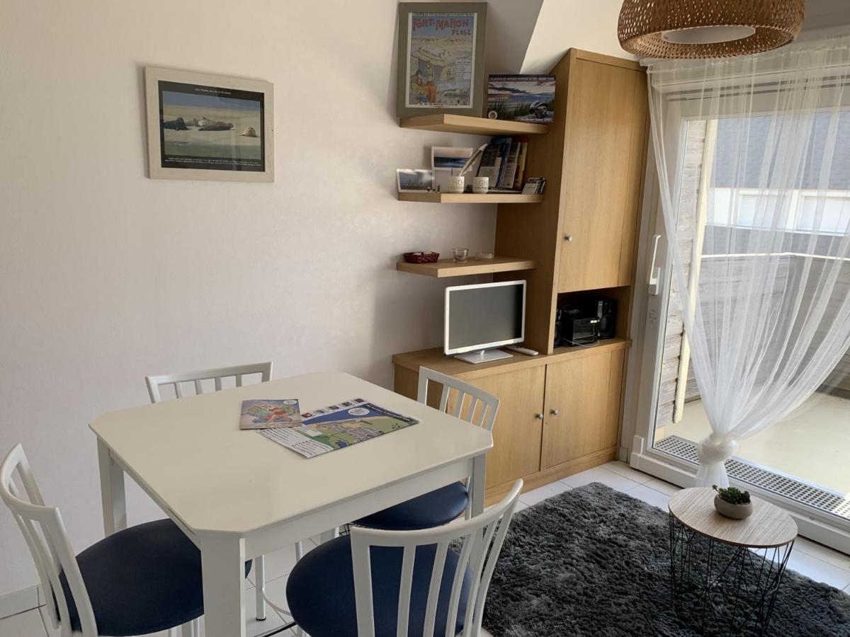 פור-מהון-פלאז' Appartement Proche Plage Avec Parking Et Balcon - Fr-1-482-102 מראה חיצוני תמונה